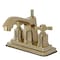 Kingston Brass KS8642ZX 4" Centerset Bathroom Faucet, Polished Brass KS8642ZX - alternate 1